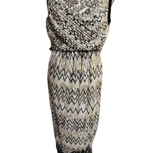 Tribal print maxi dress